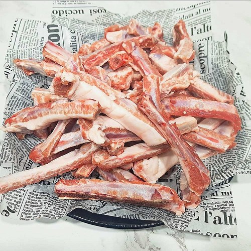 (배터짐) 영양만점 돼지갈비뼈 4kg 수제간식 강아지껌 대형견껌 강아지간식