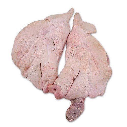 국내산 통 돼지머리 5.5kg내외 (4등분)
