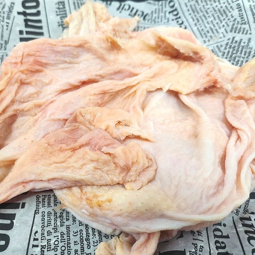 쫄깃란 노계닭껍데기 1kg  닭껍질